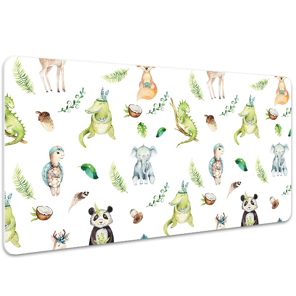 Alfombrilla para escritorio Animales felices