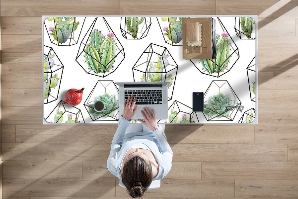 Alfombrilla escritorio Cactus en los sólidos