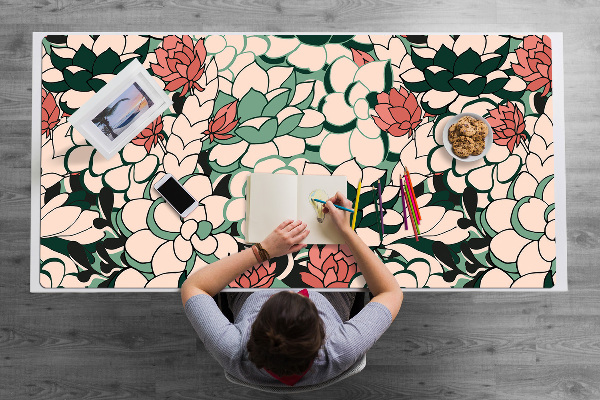 Alfombrilla mesa escritorio Jardincito rocoso