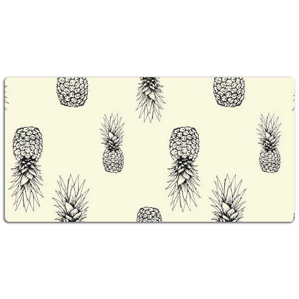 Alfombrilla escritorio Piña de plástico
