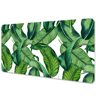 Protector de escritorio Hojas verdes grandes