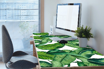 Protector de escritorio Hojas verdes grandes