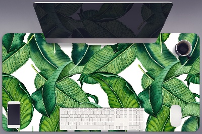 Protector de escritorio Hojas verdes grandes
