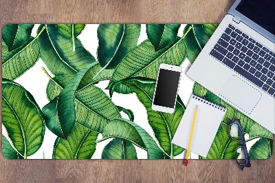 Protector de escritorio Hojas verdes grandes