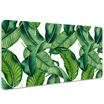 Protector de escritorio Hojas verdes grandes