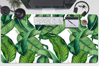 Protector de escritorio Hojas verdes grandes