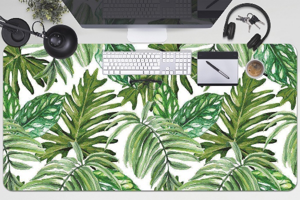Alfombrilla escritorio Hojas de la jungla