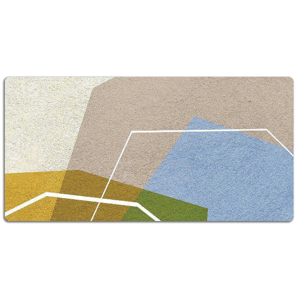 Alfombrilla escritorio Figuras geometricas