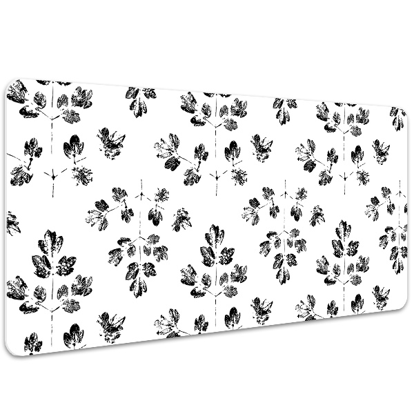 Alfombrilla escritorio Patrón en blanco y negro