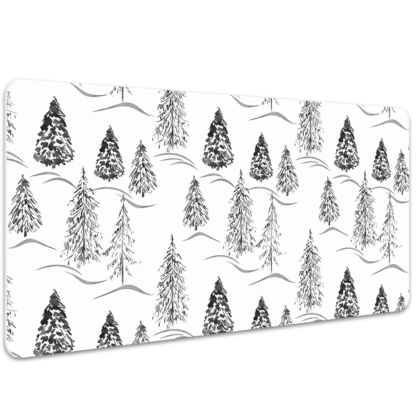 Alfombrilla escritorio Árbol de navidad de invierno