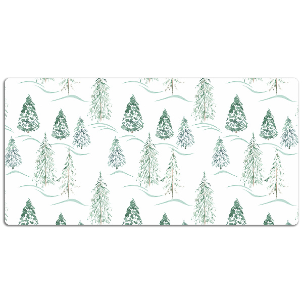 Alfombrilla escritorio Árbol de navidad de invierno