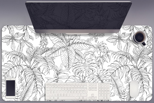 Alfombrilla escritorio Boceto tropical
