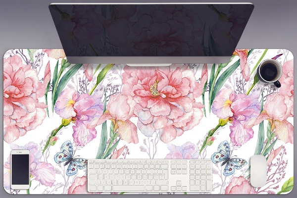 Alfombrilla escritorio Peonies flores