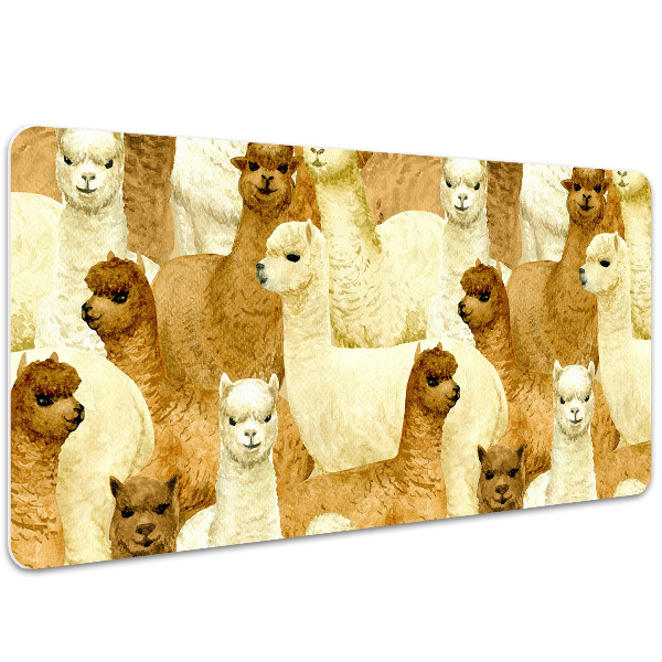 Alfombrilla mesa escritorio Alpaca