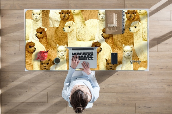 Alfombrilla mesa escritorio Alpaca