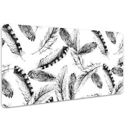 Alfombrilla para escritorio Plumas