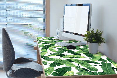 Protector de escritorio Hojas tropicales