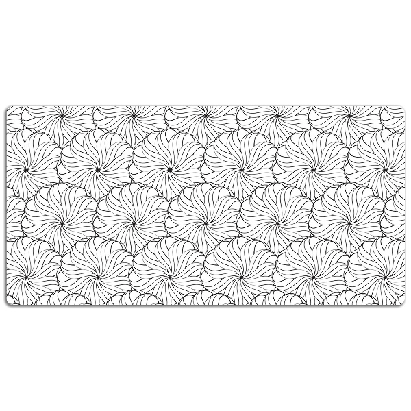 Protector de escritorio Flor dibujada