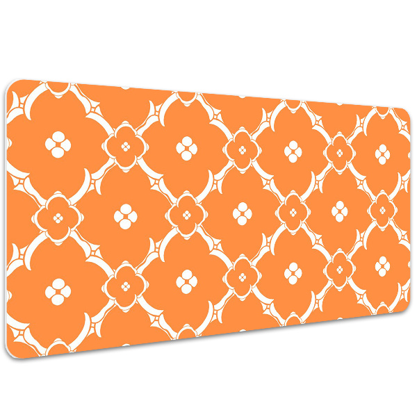 Alfombrilla mesa escritorio Flores de naranja