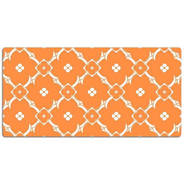 Alfombrilla mesa escritorio Flores de naranja