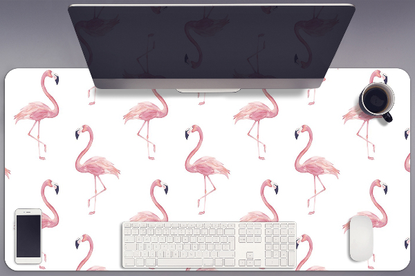 Alfombrilla para escritorio Flamencos