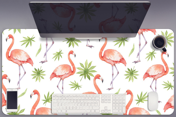 Alfombrilla escritorio Flamencos