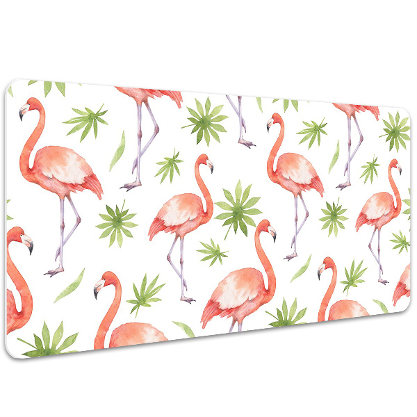Alfombrilla escritorio Flamencos