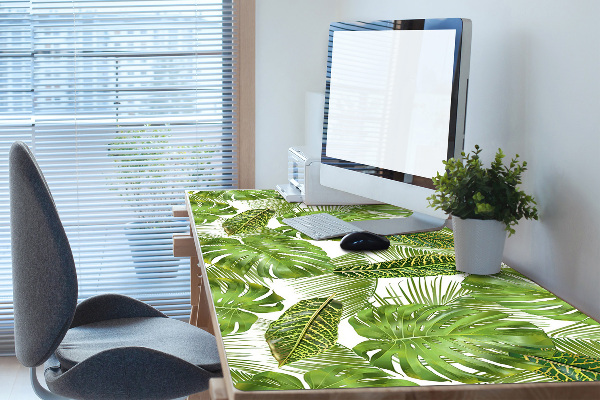 Alfombrilla escritorio Hojas tropicales