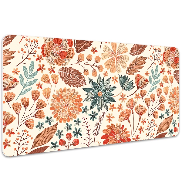 Alfombrilla escritorio Flores artísticas