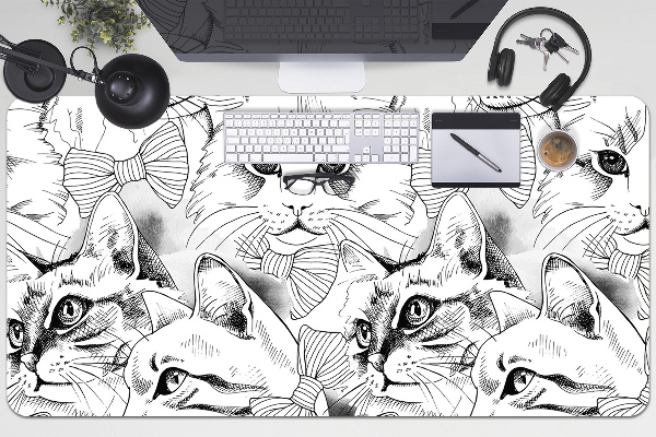 Alfombrilla escritorio Gatos dibujados
