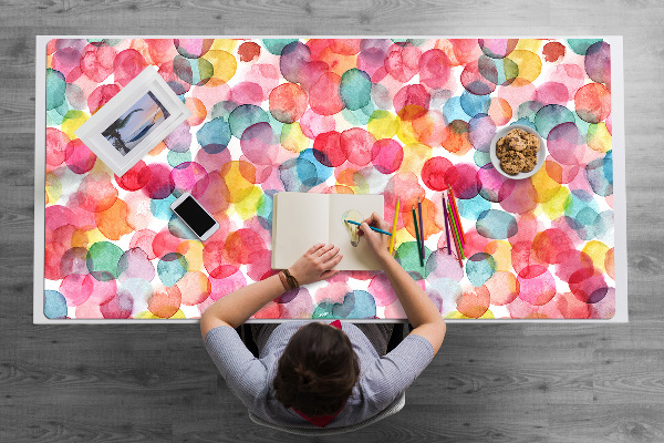 Alfombrilla escritorio Burbujas coloridas