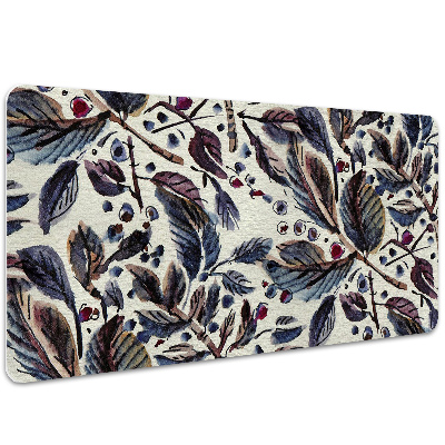 Alfombrilla escritorio Hojas vintage