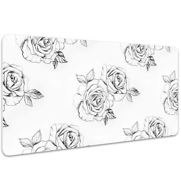 Alfombrilla escritorio Rosas
