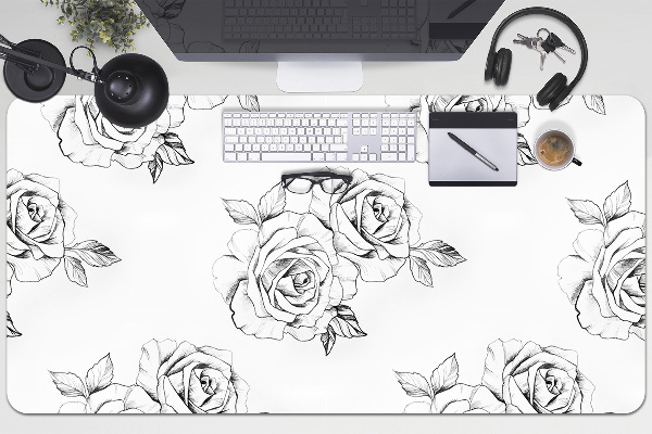 Alfombrilla escritorio Rosas