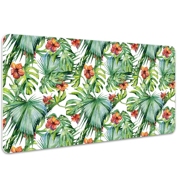 Protector de escritorio Hojas hawaianas
