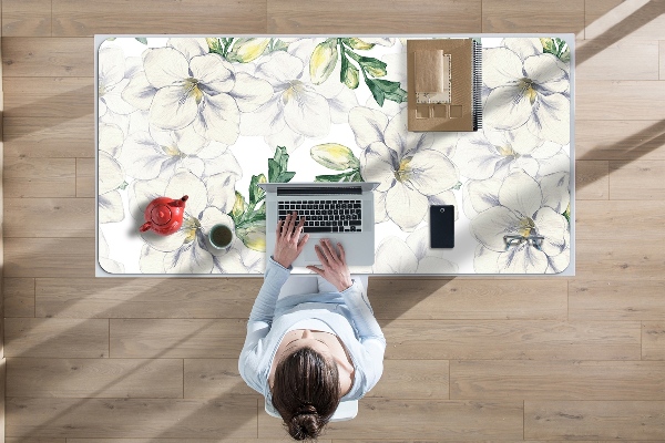Alfombrilla escritorio Flores