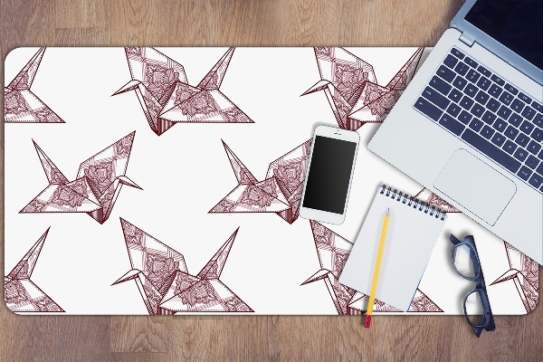 Alfombrilla escritorio Pájaros de origami