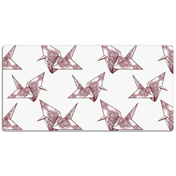 Alfombrilla escritorio Pájaros de origami