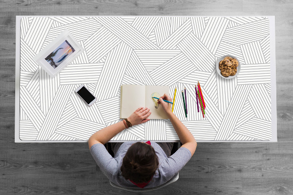 Alfombrilla para escritorio Adorno de patrón