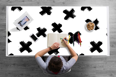 Alfombrilla para escritorio X pinceladas