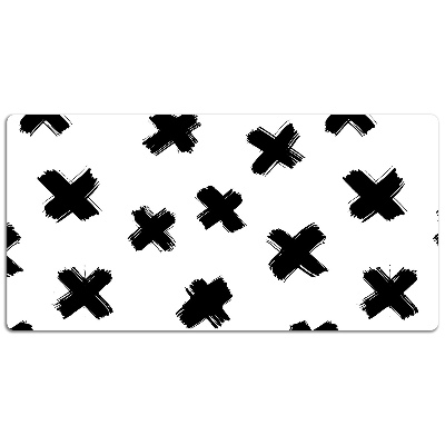Alfombrilla para escritorio X pinceladas