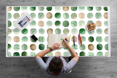 Alfombrilla para escritorio Puntos coloridos