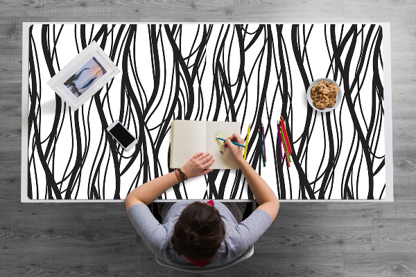 Alfombrilla para escritorio Líneas onduladas