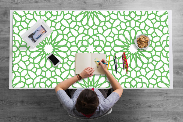 Alfombrilla para escritorio Flores orientales