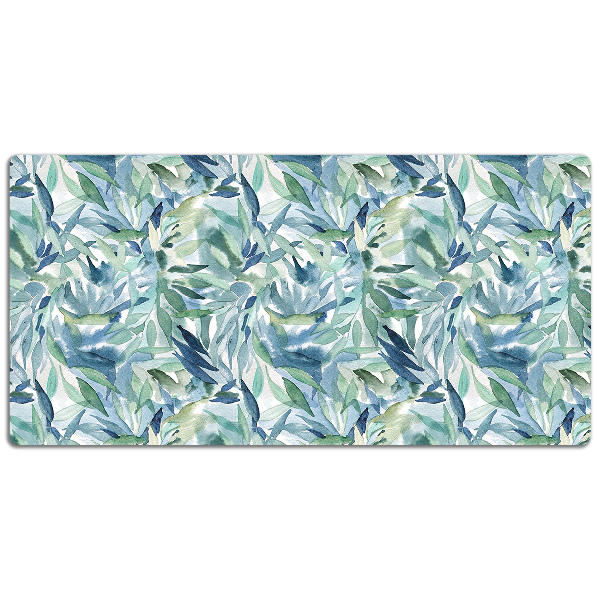 Alfombrilla escritorio Hojas pastel