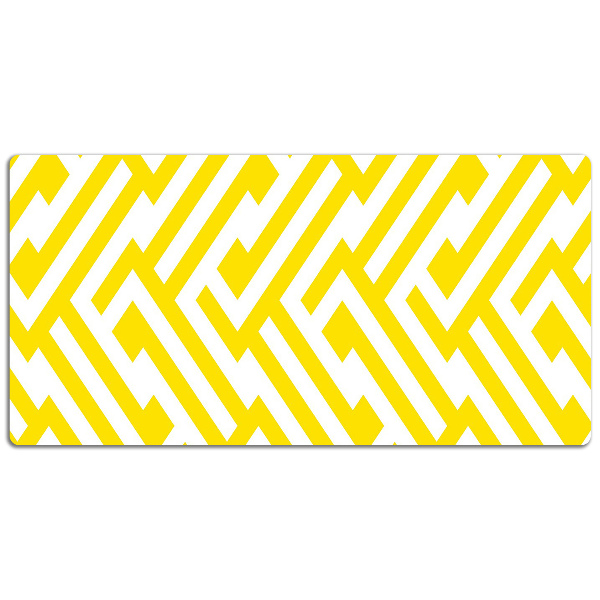 Alfombrilla escritorio Correa amarilla