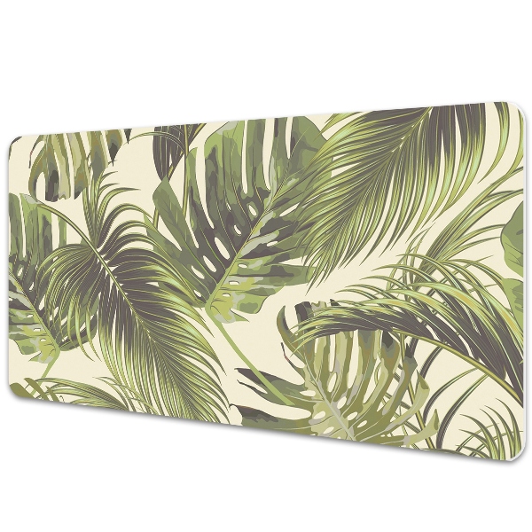 Alfombrilla escritorio Hojas tropicales