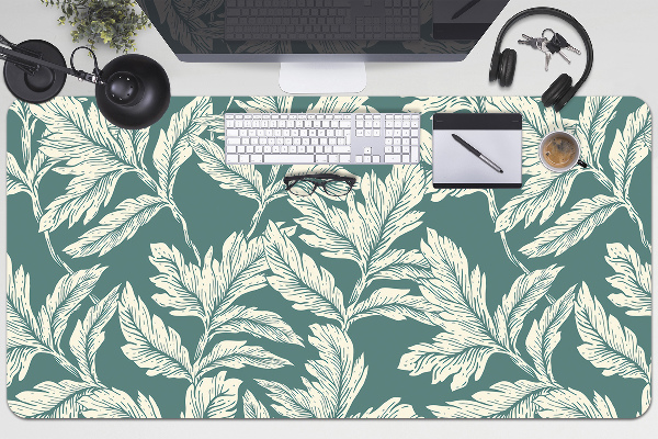 Protector de escritorio Hojas elegantes