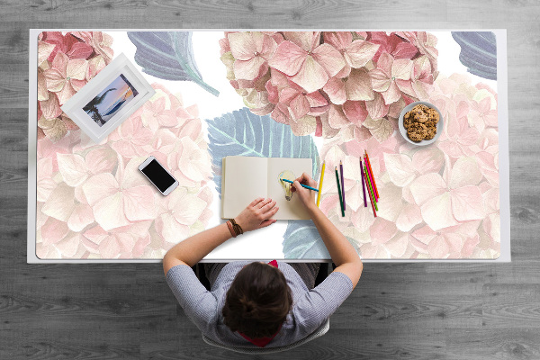 Alfombrilla escritorio Hortensia