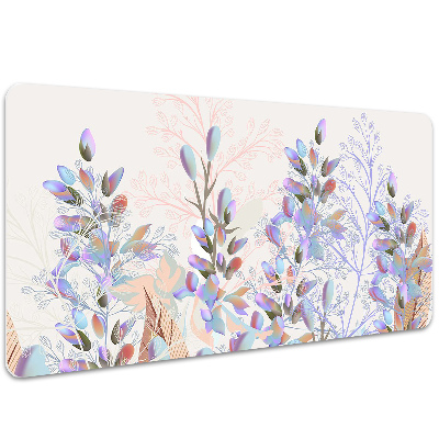 Alfombrilla para escritorio Hojas pastel